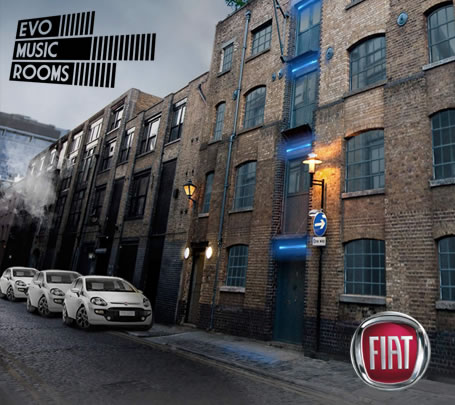 1500 Acts sign up as Fiat Evo Music Rooms Strikes a chord